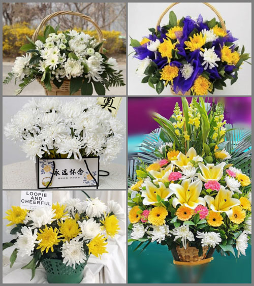 湖北咸宁市赤壁市赵李桥镇百花岭村白事提篮配送